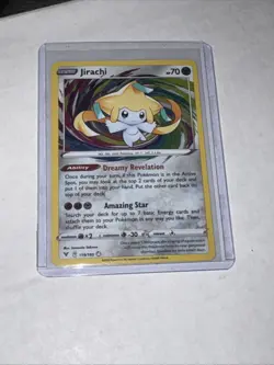 Pokemon TCG Jirachi Vivid Voltage Holo Rare Card 119/185 - Image 1