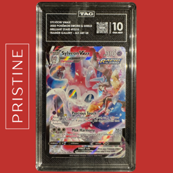 TAG 10 Sylveon VMAX TG15 Brilliant Stars Pokemon - Image 1