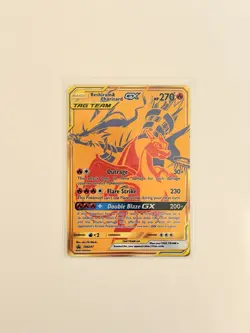 Reshiram & Charizard GX - SM247 SM Promos - Pokemon Card - NM - Image 1