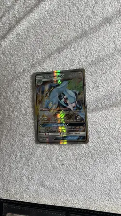 Pokemon Metagross GX Ultra Rare Full Art Holo 250 HP SM-Guardians Rising 85/145 - Image 1