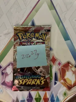 HEAVY! 22.27g Surging Sparks Pokemon TCG Booster Pack - Image 2