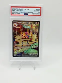 PSA 10 Gem Mint 2023 POKEMON PAL EN #258 SKELEDIRGE ex Special Illustration Rare - Image 1