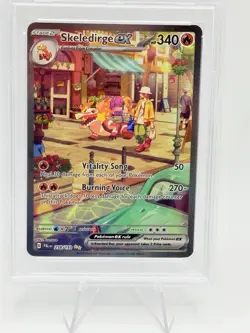 PSA 10 Gem Mint 2023 POKEMON PAL EN #258 SKELEDIRGE ex Special Illustration Rare - Image 2
