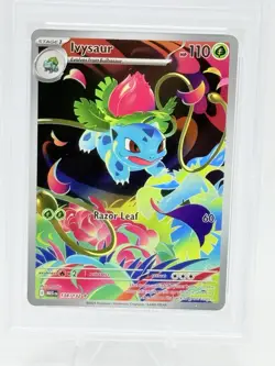 Mega Evolution Ivysaur 134/132 Holo Illust. Rare Pokemon TCG GEM MINT PSA 10 - Image 2