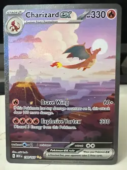 Pokemon Scarlet & Violet 151 Charizard ex SIR 199/165 - Image 1