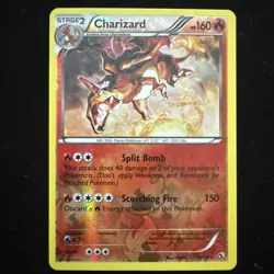 Pokemon TCG Charizard Legendary Treasures 19/113 Reverse Holo Holo Rare - Image 1