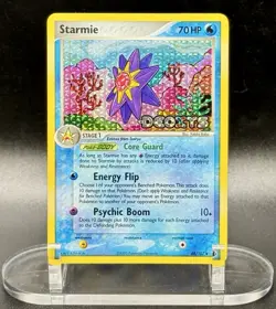 Starmie 48/107 Stamped Pokemon EX Deoxys 2005 Vintage Reverse Holo NM/LP - Image 2