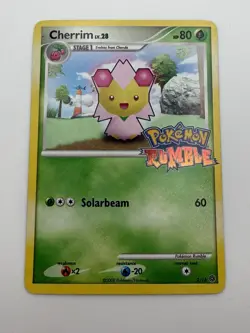 Cherrim - 2/16 - Pokemon Rumble Holo LP-MP VERY RARE FAST SHIING - Image 1