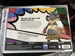 Pokemon Mega Lucario EX Box Mega Evolution Ascended Heroes Booster Promo - Image 2