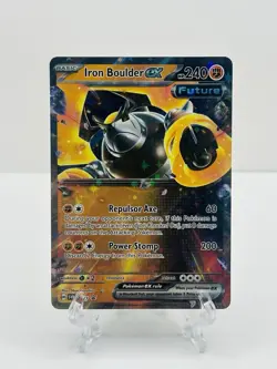 🔥Pokemon TCG-Iron Boulder ex-147-Sv: Scarlet & Violet Promo-Holo-M/NM!🔥 - Image 1