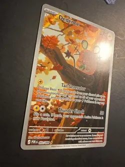 2026 Pokemon Perfect Order Dedenne 93 /88 Full Art special Illustration rare - Image 2