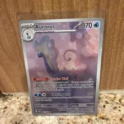 Pokemon Aurorus 092/088 POR Regular 170 HP Stage 2 Tundra Wall Freezing Chill - Image 1