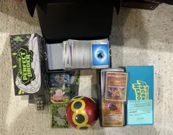Pokemon TCG Bulk And Accessories Lot (ETB CASES, HOLOS/REVERSE HOLOS, TINS) - Image 1