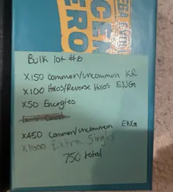 Pokemon TCG Bulk And Accessories Lot (ETB CASES, HOLOS/REVERSE HOLOS, TINS) - Image 2