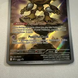 Alakazam 009 Me: Mega Evolution Promo Holo Pokemon TCG Psychic Draw - Image 4