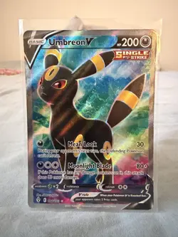 Pokemon TCG Umbreon V 188/203 Evolving Skies Full Art Ultra Rare - Image 1