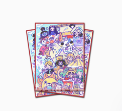 One Piece Card Game TCG Trading Luffy zoro nami TCG Penny Card Sleeves 60 PACK - Image 1