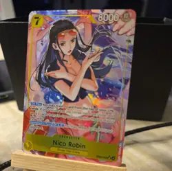 One Piece Nico Robin #EB03-055 SR Alternate Art AA English Heroines edition - Image 1