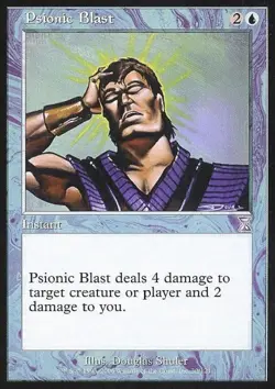 Psionic Blast - Light Play MTG Time Spiral Time Shifted - Image 1