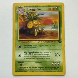 Exeggutor 35/64 Jungle Set Pokemon Card WOTC Vintage - Uncommon - Image 1