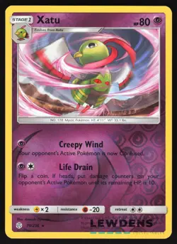 Xatu - 79/236 - Reverse Holo Rare - Cosmic Eclipse - Pokemon Card - Image 1
