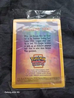 Pokemon Ancient Mew promotional card, Sealed. - Image 2