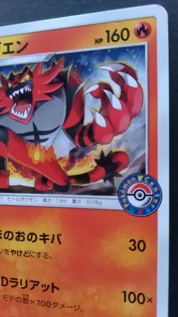 Incineroar Pokemon Card Japanese Nintendo Rare 113/SM-P Promo Pokemon Center - Image 5