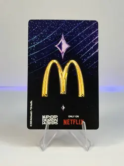McDonalds KPOP Demon Hunter Huntrix Meal Mystery Holo Card - Image 2