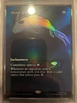 Mystic Remora - MtG Avatar Last Airbender Full Art Foil Mythic #0016 - PSA 10! - Image 3