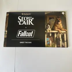 Magic The Gathering Secret Lair Fallout Greet The Dog Non Foil - Image 1