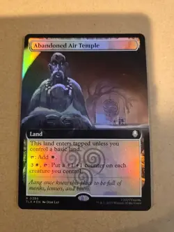 Abandoned Air Temple - Foil Extended Art TLA NM MTG - Image 1