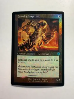 Foundry Inspector 16 MTG The Brothers' War: Retro Frame Artifacts Foil - Image 1