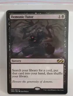 Demonic Tutor Ultimate Masters NM nonfoil - Image 1