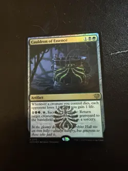 Cauldron of Essence Secrets of Strixhaven - Near Mint Foil - Image 1
