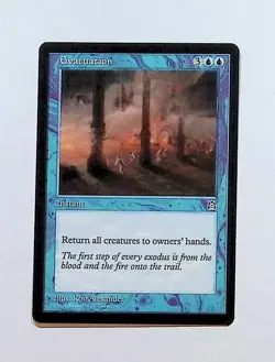 MTG - Magic The Gathering - Evacuation x 2 - Stronghold - NP/NM ! - Image 1