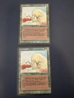 MTG - Magic The Gathering - Spitting Slug X 2 - The Dark - NP/NM! - Image 1