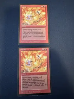 MTG - Magic The Gathering - Inferno X 2 - The Dark - NP/NM! - Image 1