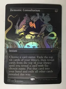 Demonic Consultation Secret Lair Drop Foil - Image 1