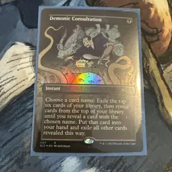 Demonic Consultation Secret Lair Drop Foil - Image 1