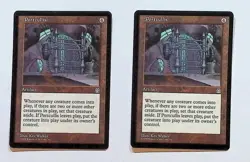 MTG - Magic The Gathering - Portcullis X 2 - Stronghold - NP/NM ! - Image 1