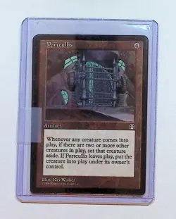 MTG - Magic The Gathering - Portcullis X 2 - Stronghold - NP/NM ! - Image 3