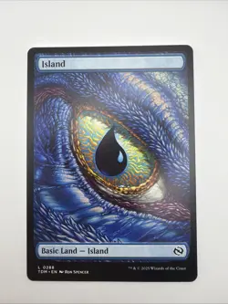 MTG Island Dragon Eye Land Tarkir: Dragonstorm (0288)-LP - Image 1