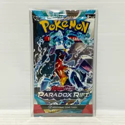 1x Scarlet & Violet Paradox Rift Sealed Pokemon Card Booster Pack - Image 1