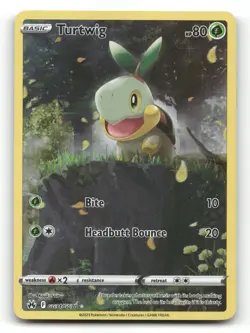 Turtwig GG31/GG70 - Crown Zenith Galarian Gallery - Pokemon Card NM/M - Image 1
