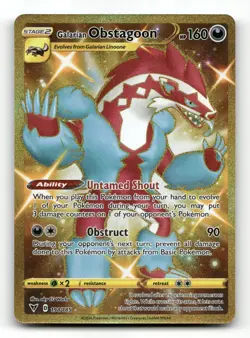 Galarian Obstagoon 198/185 - Vivid Voltage - Pokemon Card NM/M - Image 1