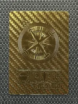 One Piece WANTED Boa Hancock Gold Foil Fan Art Collector Card - Image 2