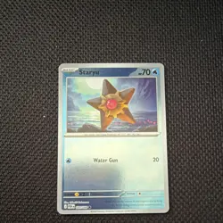 Pokemon Staryu 020/088 POR Basic 70 HP 20 Attack Regular Card Nintendo 2025 - Image 1