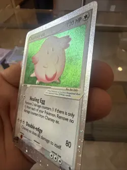 Pokemon TCG Ruby & Sapphire Chansey EX Holo Ultra Rare Card 96/109 2003 LP - Image 3