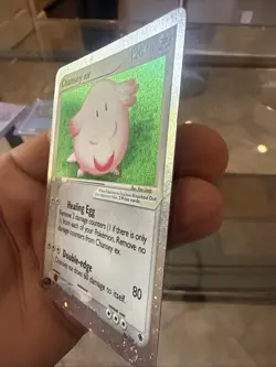 Pokemon TCG Ruby & Sapphire Chansey EX Holo Ultra Rare Card 96/109 2003 LP - Image 4