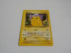 Pokemon Base Set Pikachu 58/102 Common Card NM Unplayed - Image 5